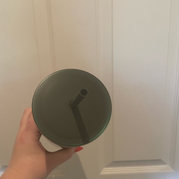 Dark Green tin Starbucks Tumbler - Picture 3 of 4